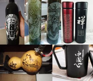 伊犁哈萨克自治州酒瓶葫芦工艺品激光雕刻机